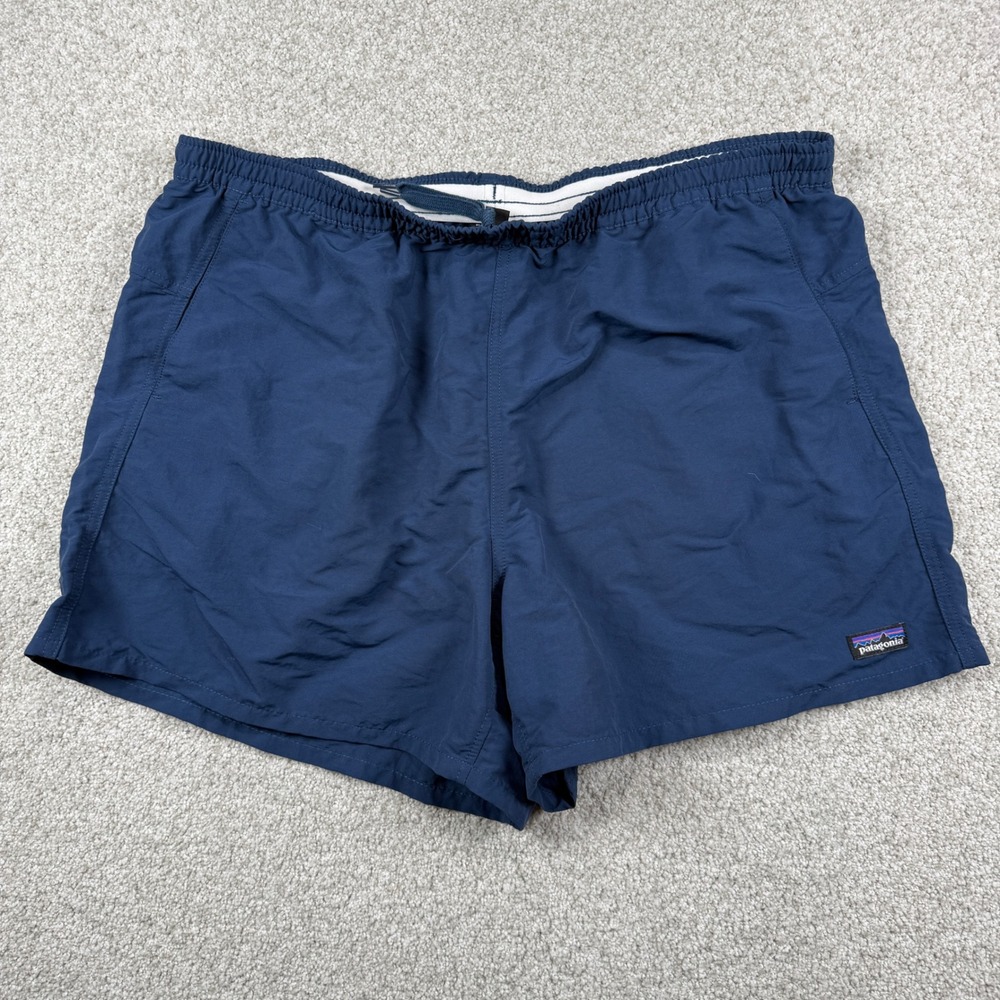 Patagonia Baggies Shorts Mens XL Blue 5" Inseam Nylon 57058 SP21 Tidepool Blue